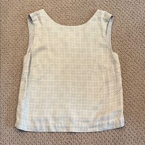 Vintage Tommy Bahama 100% Silk Light Green